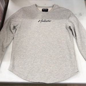 Hollister Scalloped Lightweight Crewneck